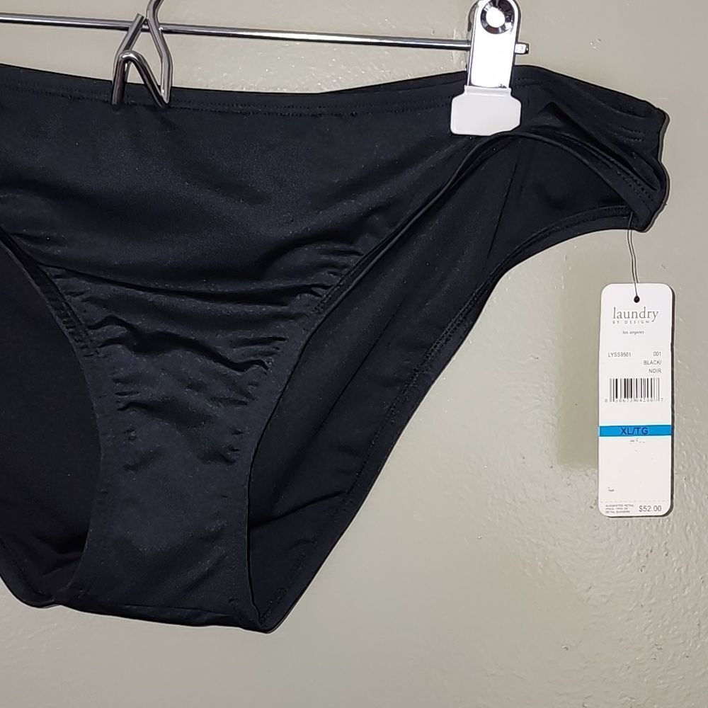 NWT Laundry‎ by Design Black Swimsuit Bottom Size X-Large - Picture 10 of 12